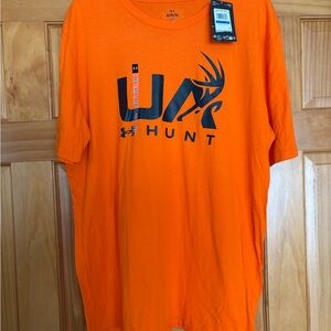Under Armour Men's Bright Orange Hunt Tee